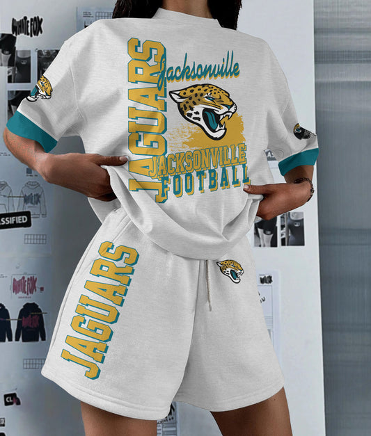 Jacksonville Jaguars Limited Edition Women's T-Shirt & Short Set