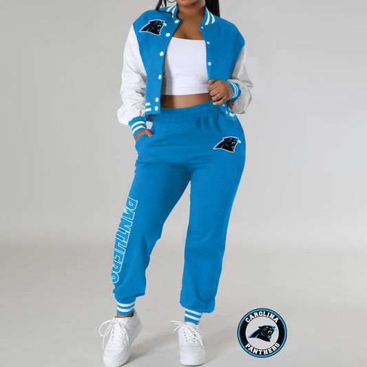 Carolina Panthers 2pcs Casual Set