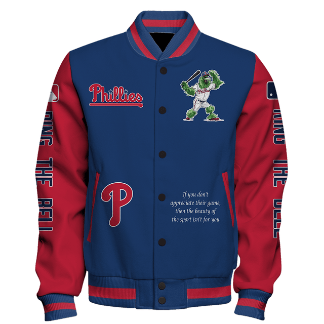 Philadelphia Phillies Major League Baseball Unisex Varsity Jacket