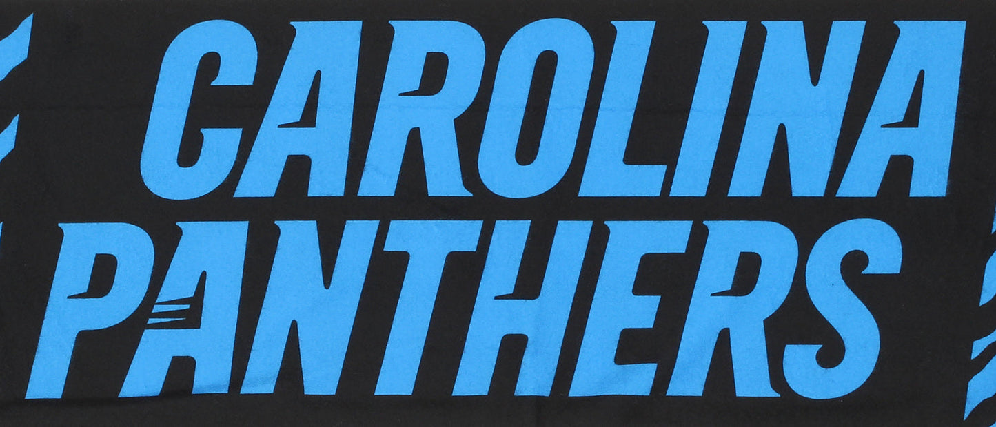 FOCO X Zubaz NFL Collab 3 Pack Glove Scarf & Hat Outdoor Winter Set, Carolina Panthers