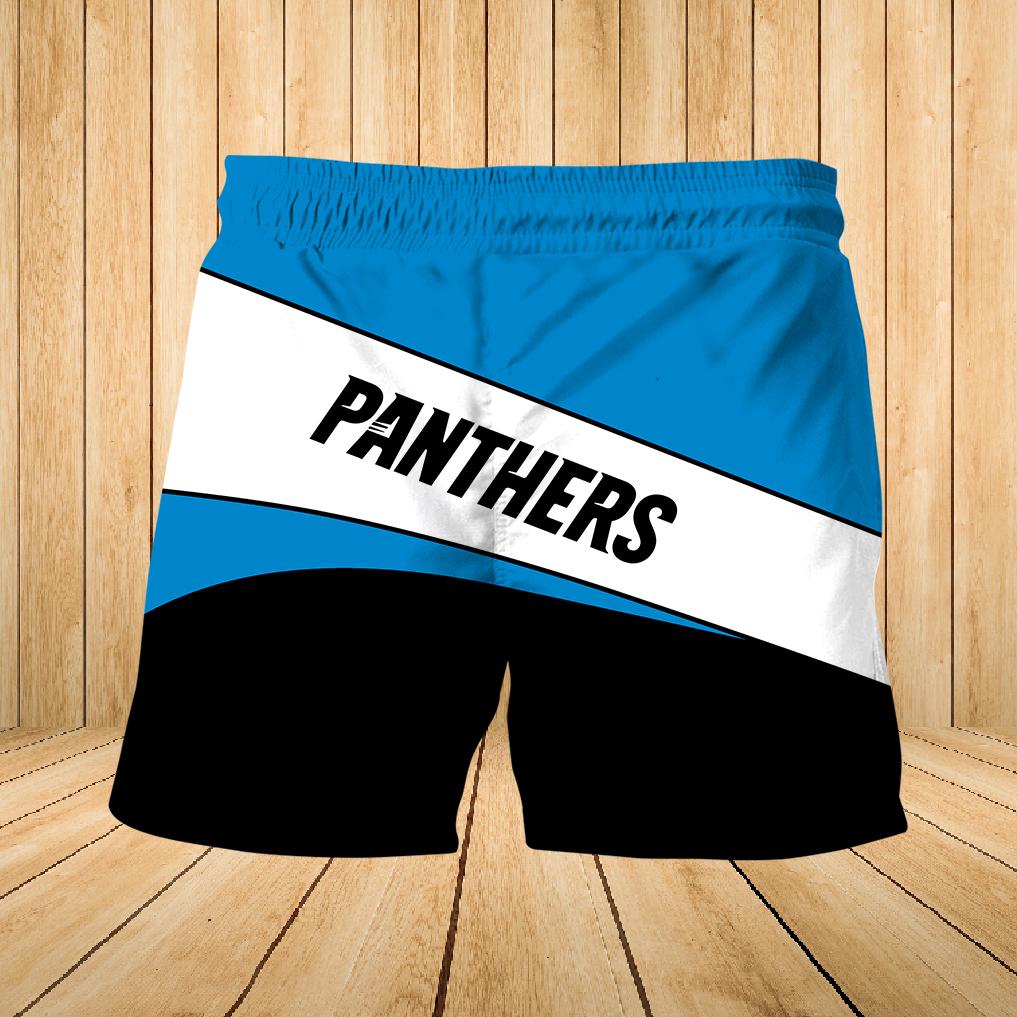 Carolina Panthers Summer Beach Shorts