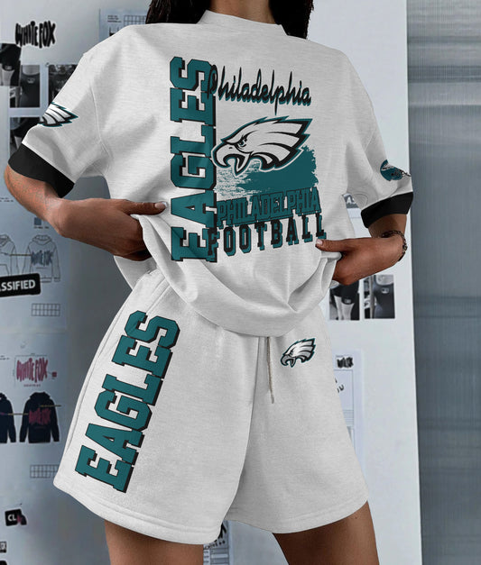 Philadelphia Eagles Limited Edition Women's T-Shirt & Short Set