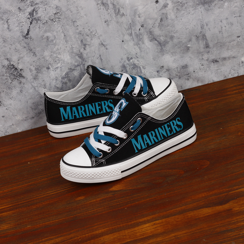 Casual printed low-top canvas shoes unisex