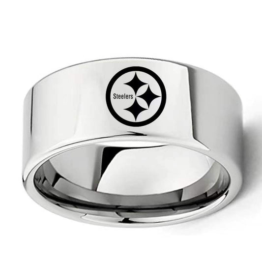 Titanium Steel Approx Glossy Ring