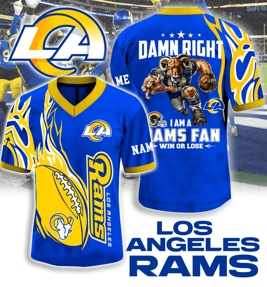 Los Angeles Rams Fan Jersey