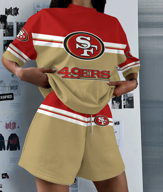 San Francisco 49ers Limited Edition Women's T-Shirt & Short Set