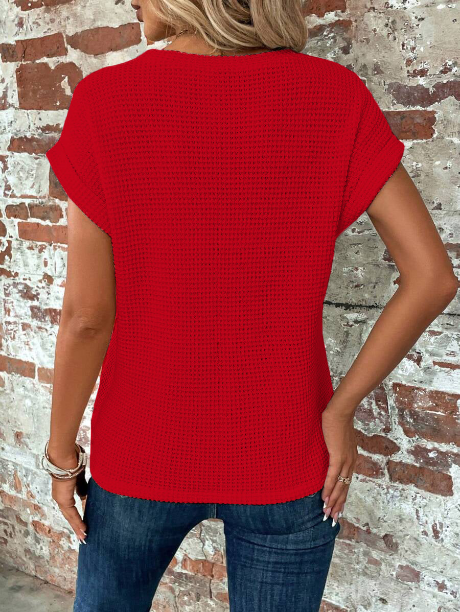 Phillies Batwing Sleeve Cross Wrap Tee