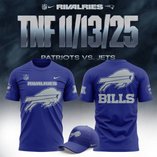Limited Edition Bills Football Rivalries Teaser Logo TShirt