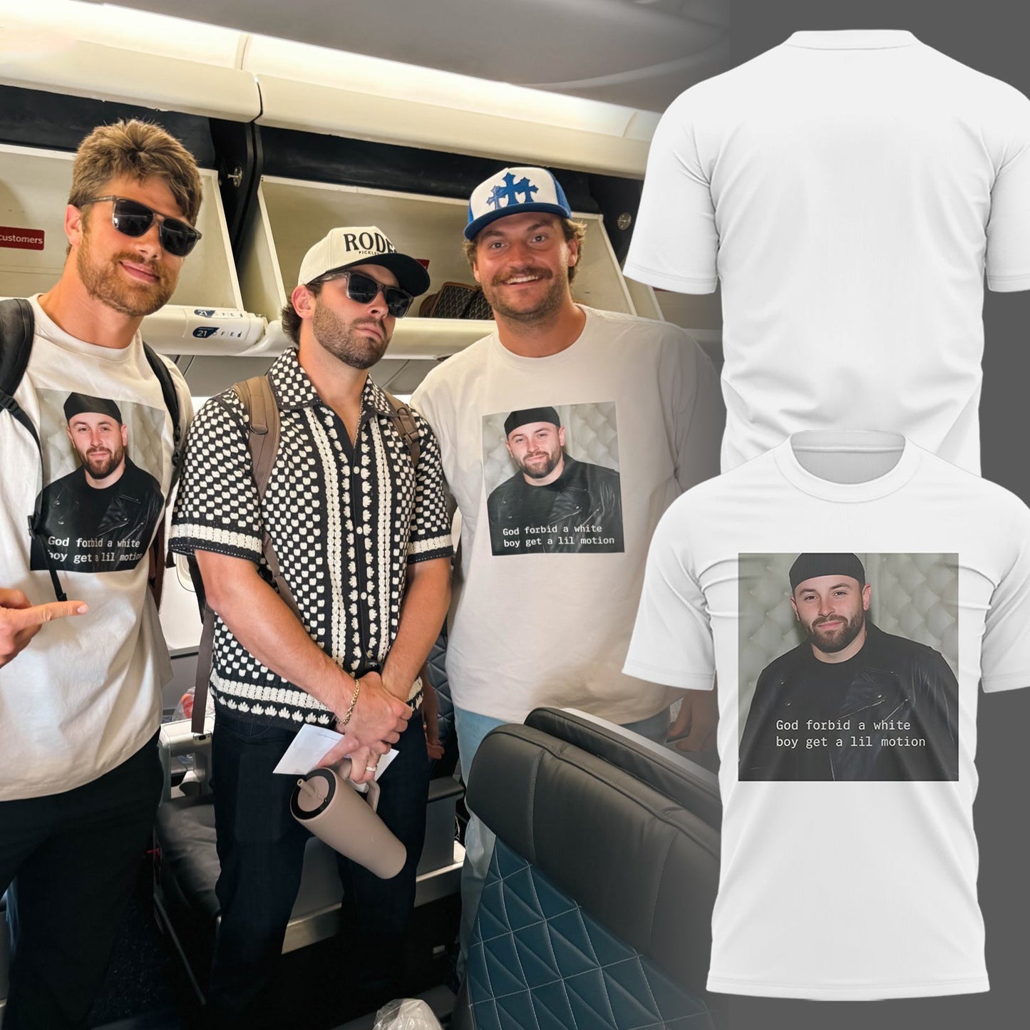 Limited Edition Buccaneers “God forbid a white boy get a lil motion” T-Shirt