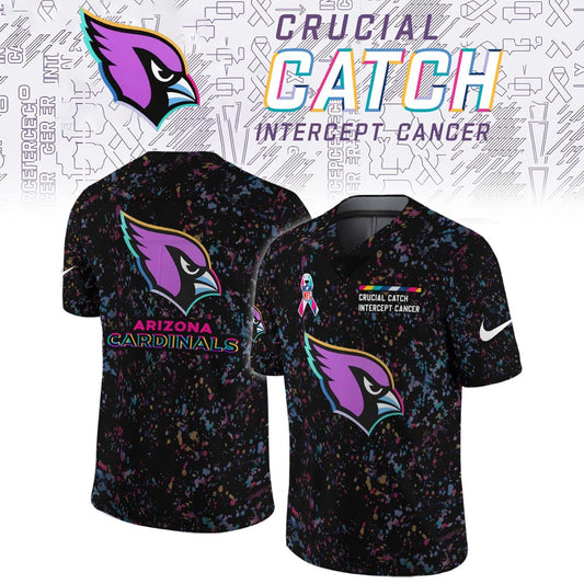 Arizona Cardinals Crucial Catch Limited Football Jersey