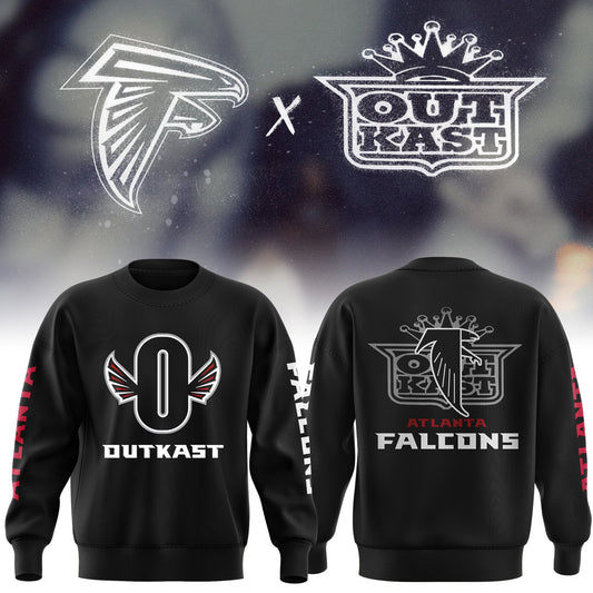 Outkast x Atlanta Falcons White Pullover Sweatshirt
