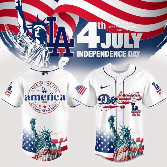 Los Angeles Dodgers _Independence Day Limited Edition Jersey 2025