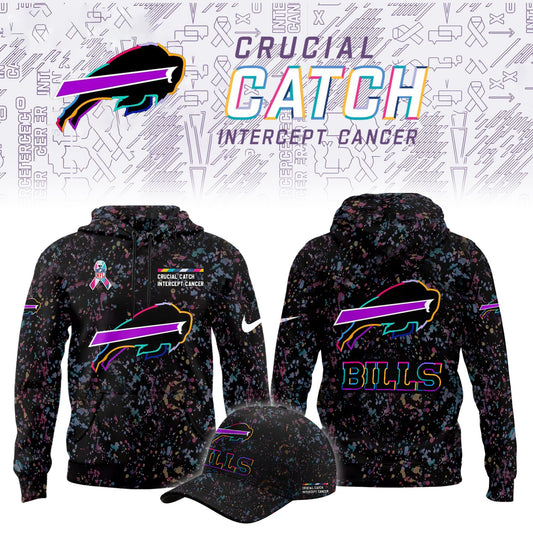 Buffalo Bills Crucial Catch Limited Hoodie
