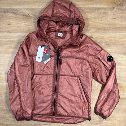 CP Company Nada Shell Primaloft Lens Jacket in Canyon Clay - Pink