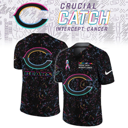 Chicago Bears Crucial Catch Limited Football Jersey