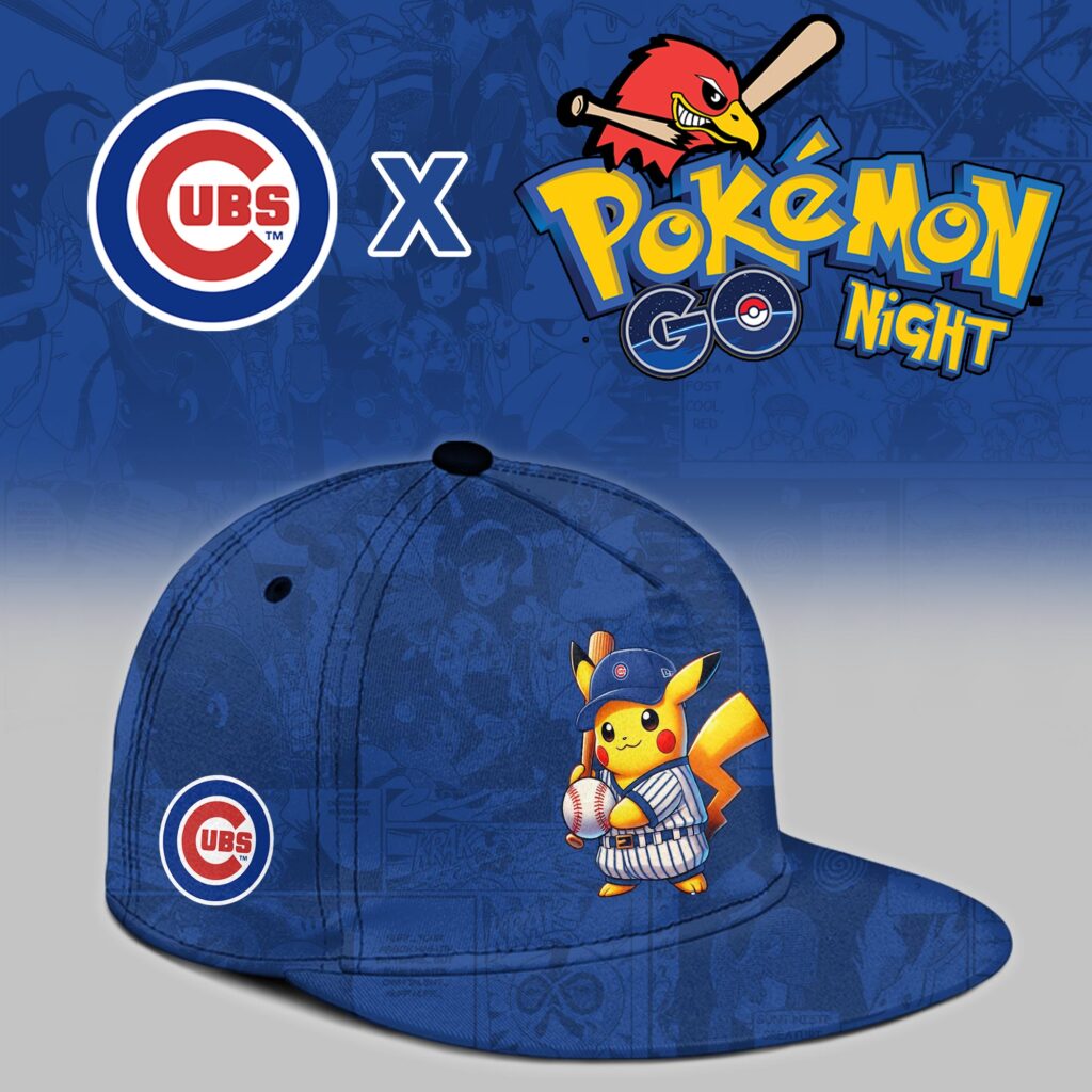 Chicago Cubs 2025 Pokémon GO Night Limited Jersey