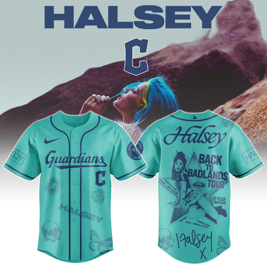 C Guardians x Halsey “Back to Badlands Tour” Jersey Editions Limited +Selling Out Fast