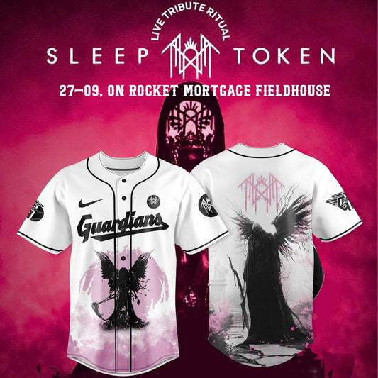 Cleveland Guardians x Sleep Token: Even in Arcadia Tour Merch Jersey