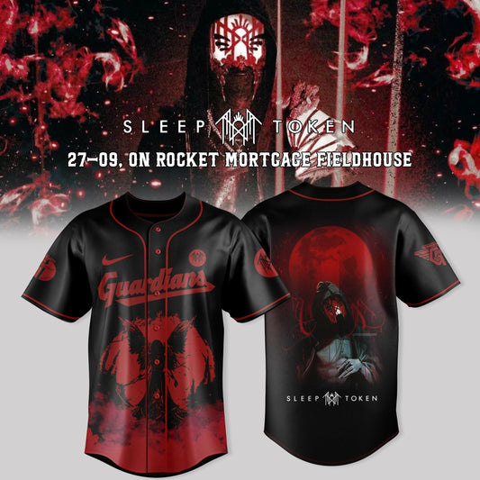 Cleveland Guardians x Sleep Token: Even in Arcadia Tour Merch Jersey