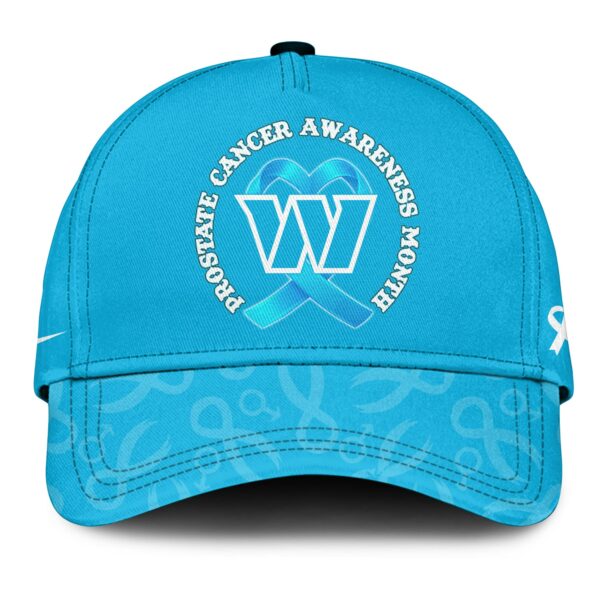 Washington Commanders x Prostate Cancer Awareness Hoodie Edition