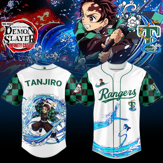 Texas Rangers _ Demon Slayer Jersey 2025