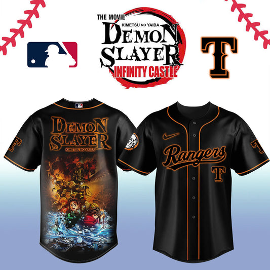 Texas Rangers _ Demon Slayer Jersey 2025