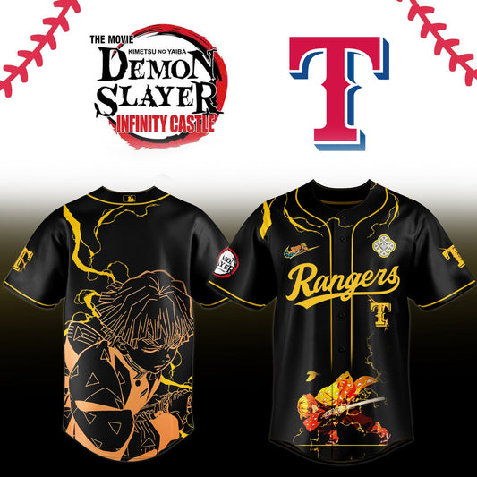 Texas Rangers _ Demon Slayer Jersey 2025