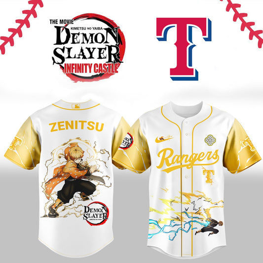 Texas Rangers _ Demon Slayer Jersey 2025