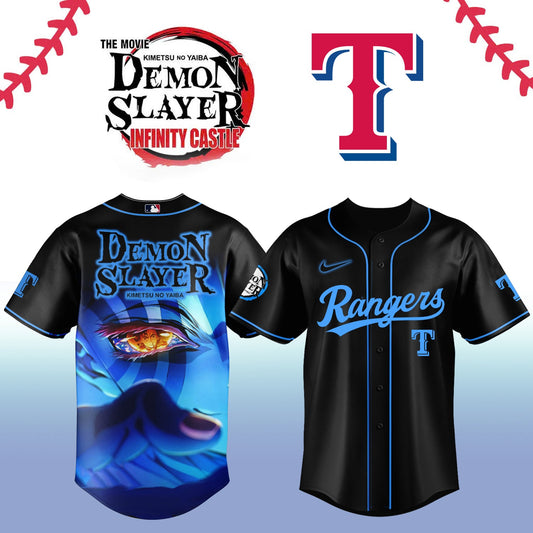 Texas Rangers _ Demon Slayer Jersey 2025