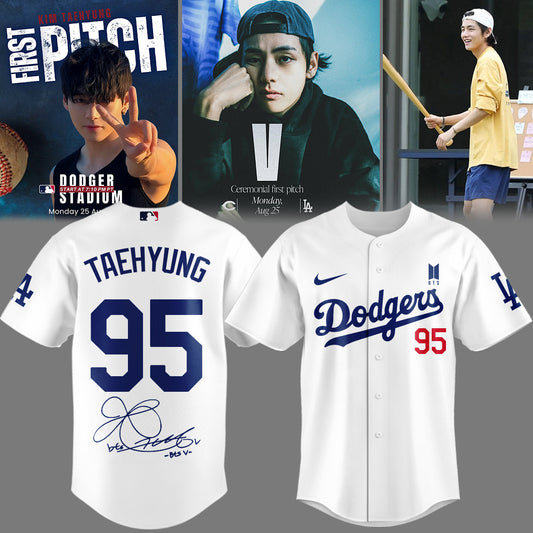 LA Dodgers x V BTS Limited Jersey 2025