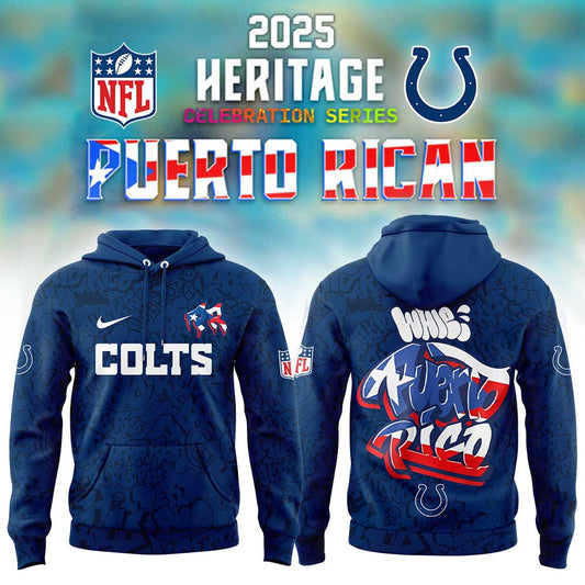 I Colts Puerto Rico Heritage New Combo Hoodie