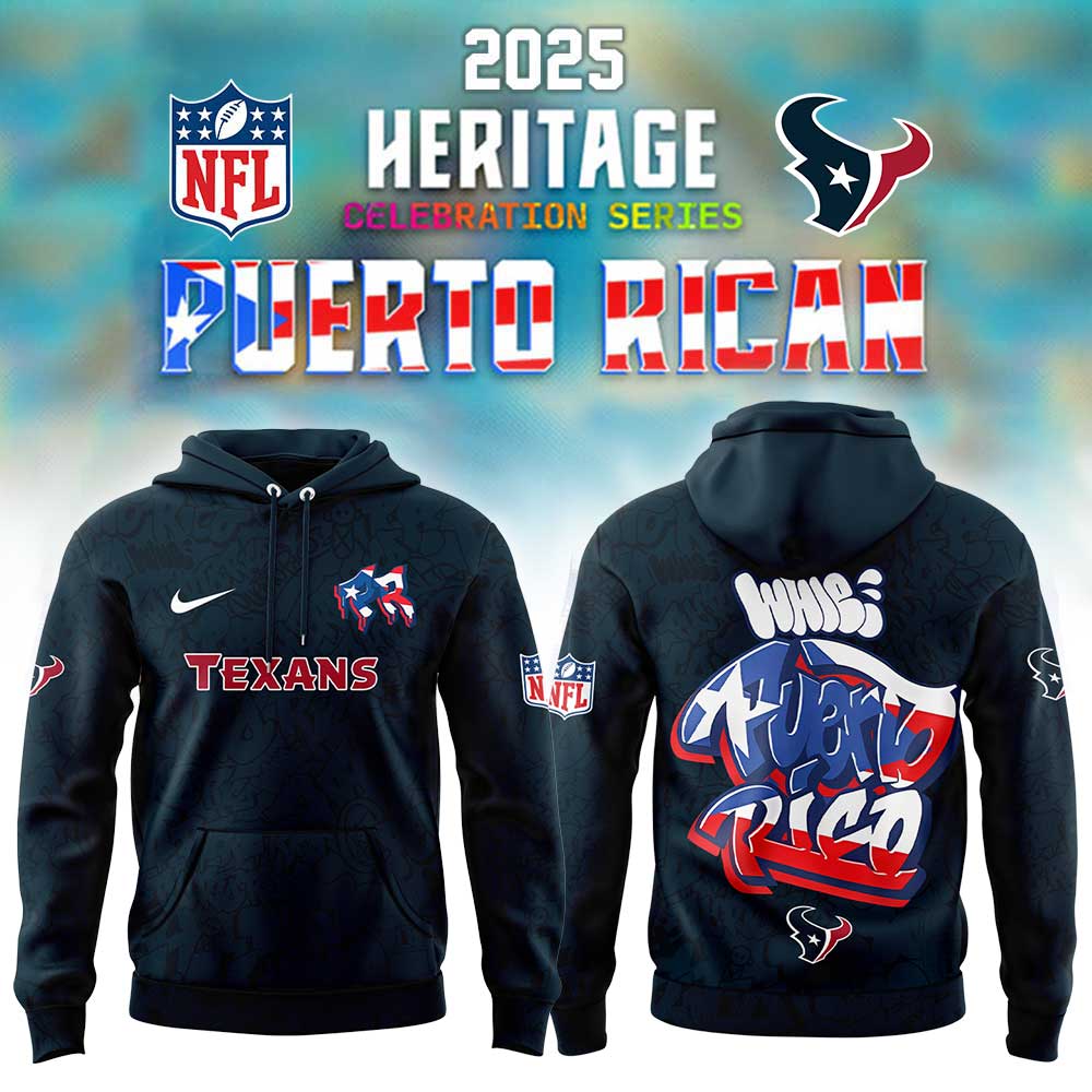 H.Texans Puerto Rico Heritage New Combo Hoodie
