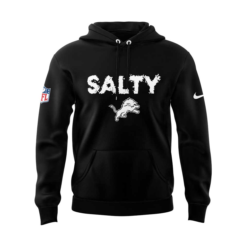 Limited Edition D Lions Coach Dan Campbell Salty Hoodie V2