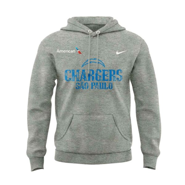 Limited Edition L.A Chargers Coach Greg Roman Sao Paulo Hoodie