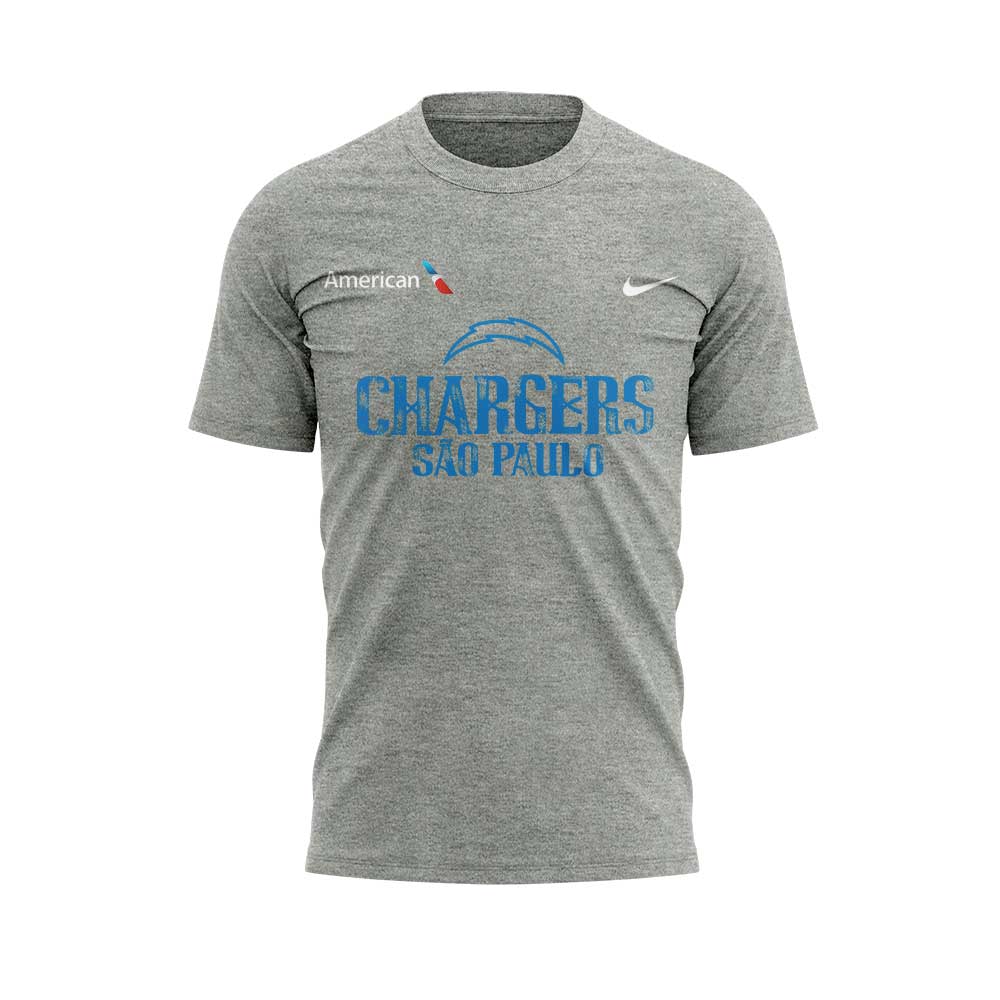 Limited Edition L.A Chargers Coach Greg Roman Sao Paulo Shirt