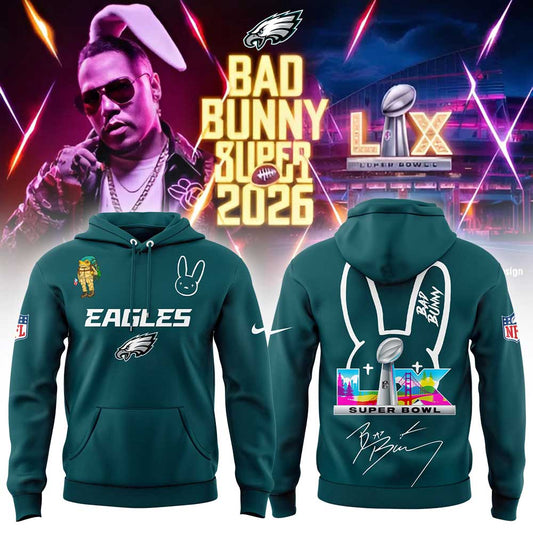 P.Eagles x Bad Bunny Super Bowl 2026 Combo Hoodie