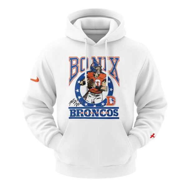 Limited Edition D.Broncos x Bo Nix Signature Hoodie