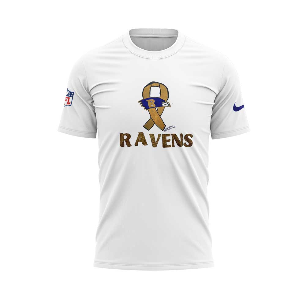 Baltimore Ravens. Designed by Heroes. Worn with Pride Combo Hoodie