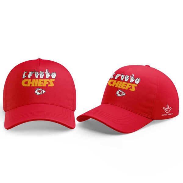 Limited Edition K.C Chiefs x NFL ASL Collection by Love Sign American Sign Language Shirt