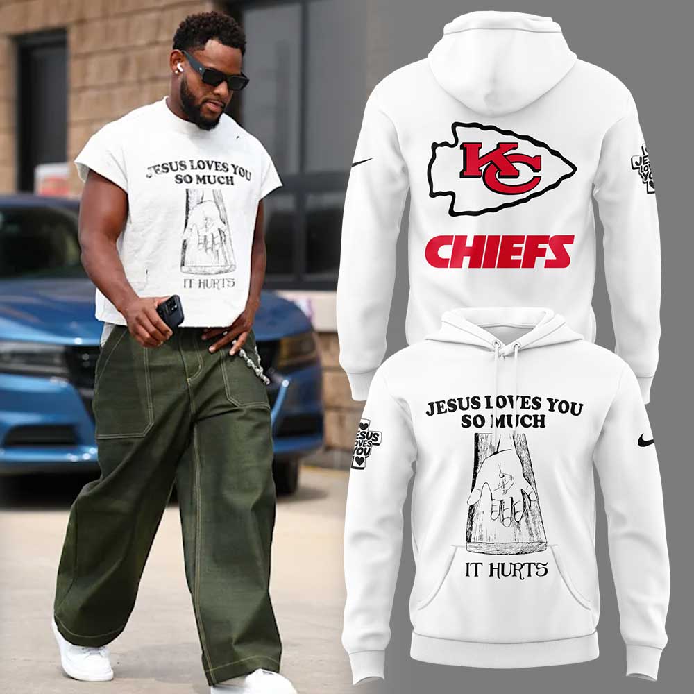 KC.Chiefs Jesus Loves You So Much Combo Hoodie