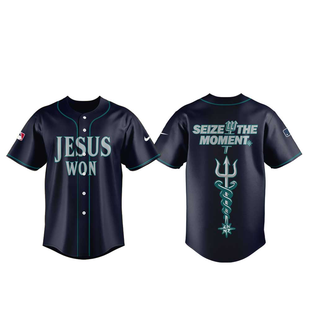 Seattle Mariners Jesus Won Combo Jersey