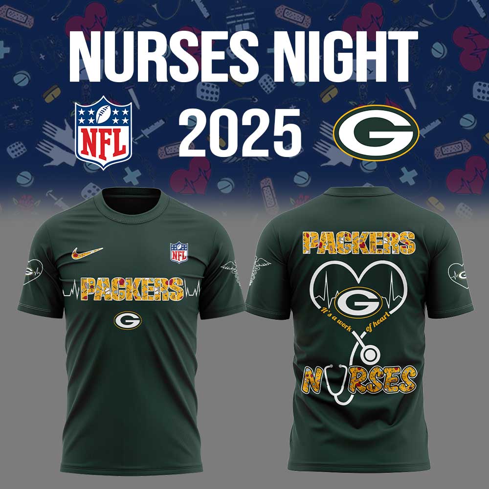 GB.Packers NURSES NIGHT 2025 Combo Shirt V2