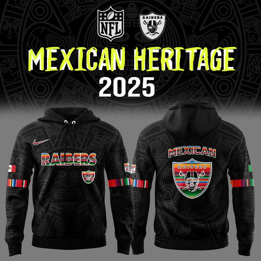 Las Vegas Raiders Mexican Heritage Combo Hoodie