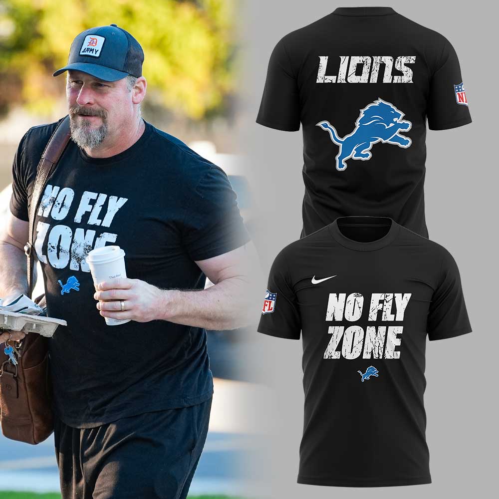 Detroit Lions No Fly Zone Combo Shirt