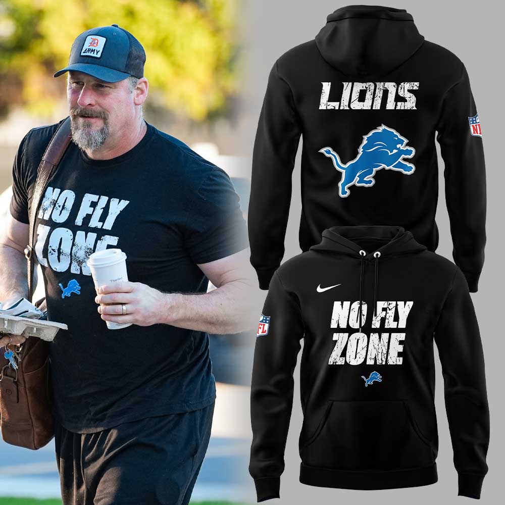Detroit Lions No Fly Zone Combo Hoodie