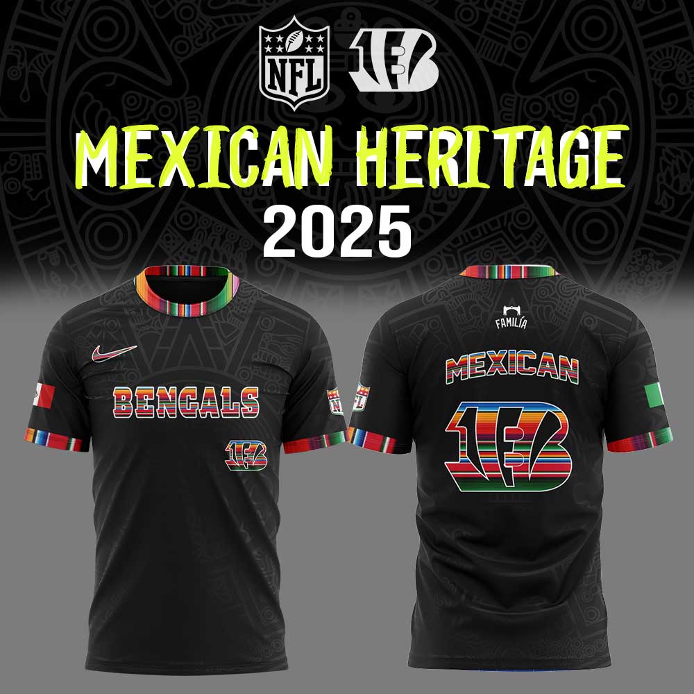 C.Bengals Mexican Heritage Combo Shirt