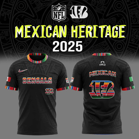 C.Bengals Mexican Heritage Combo Shirt
