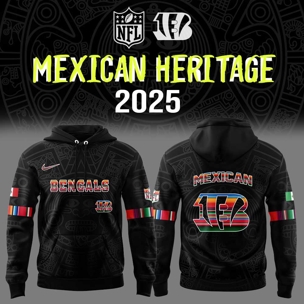 C.Bengals Mexican Heritage Combo Hoodie
