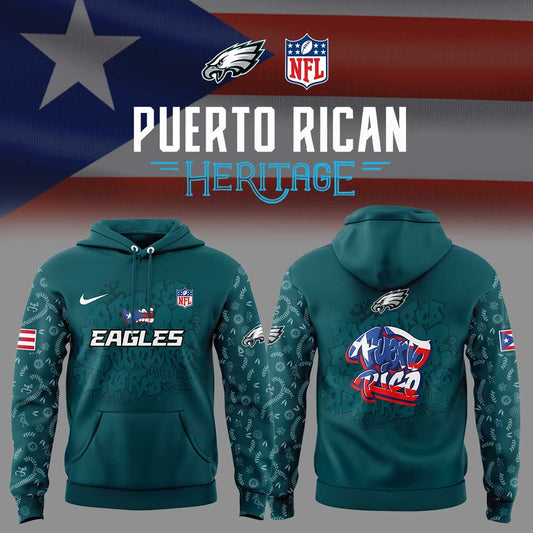 P.Eagles Puerto Rican Heritage Combo Hoodie