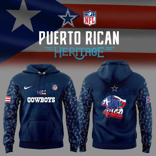 D.Cowboys Puerto Rican Heritage Combo Hoodie